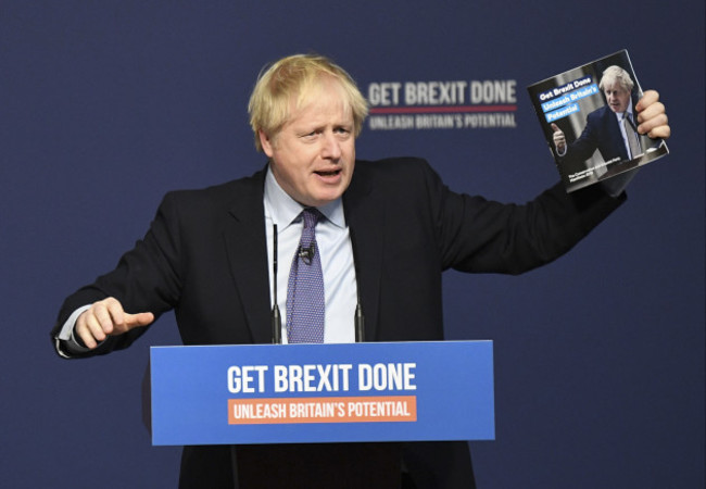 britain-conservative-party-election-manifesto-launch