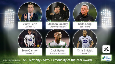 SSE Airtricity - SWAI Personality of the Year Nominees