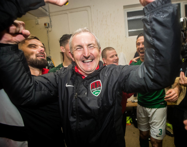 john-caulfield-celebrates-in-the-dressing-room-after-the-game