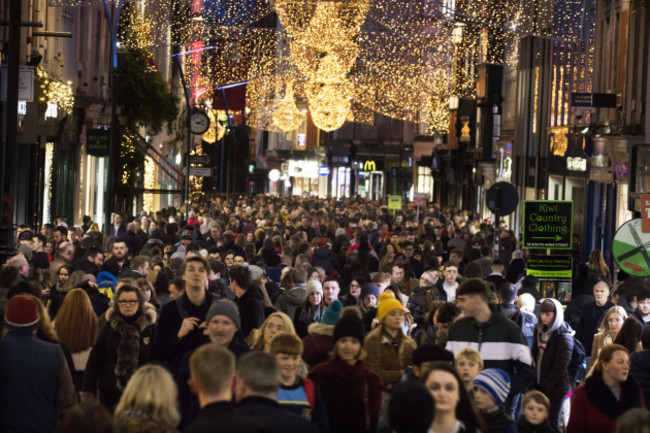 GRAFTON STREET AT XMAS 758A0502