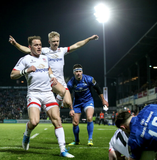 ave-shanahan-and-craig-gilroy-celebrate-angus-kernohan-scoring-their-first-try