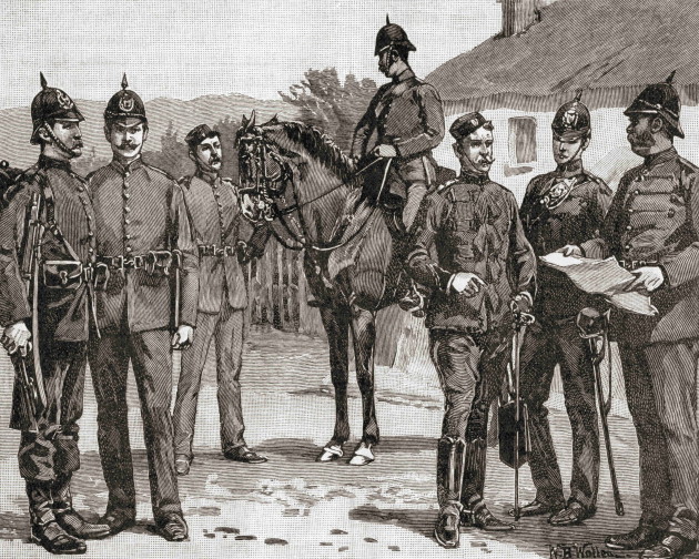 officers-and-men-of-the-royal-irish-constabulary-in-the-19th-century-the-armed-police-force-of-the-united-kingdom-in-ireland-until-1922-from-the-century-edition-of-cassells-history-of-england-publ