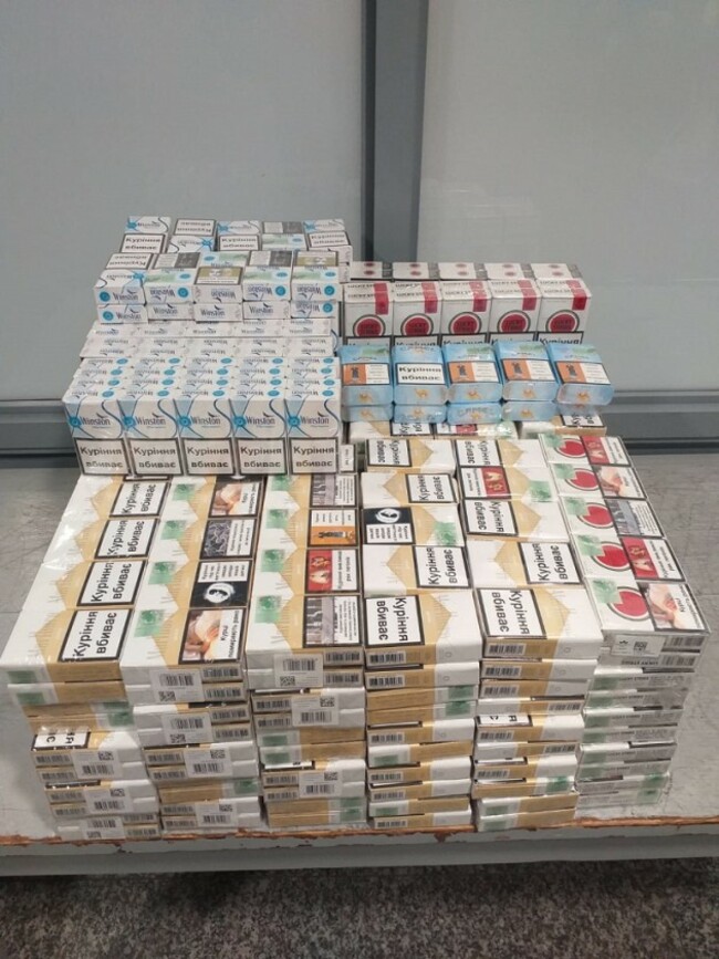Cigarette seizure 08012019