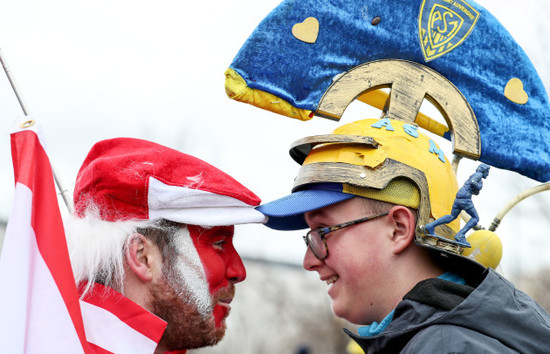 a-clermont-and-an-ulster-fan-outside-stade-marcel-michelin-before-the-game