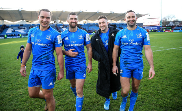 james-lowe-rob-kearney-jordan-larmour-and-dave-kearney-after-the-game