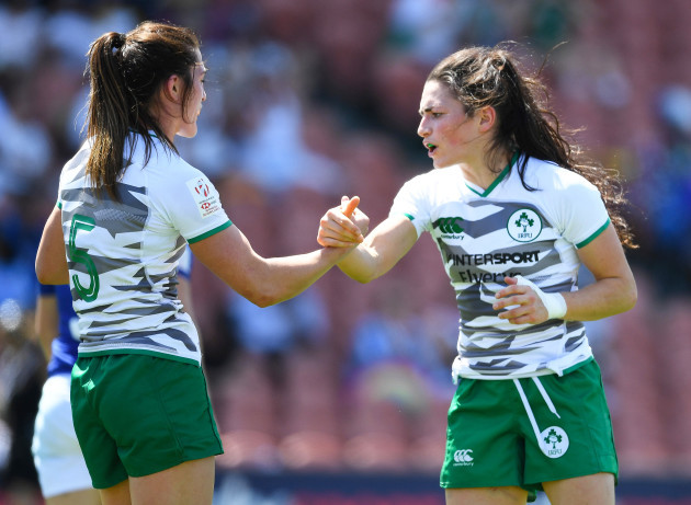 amee-leigh-murphy-crowe-celebrates-scoring-a-try-with-lucy-mulhall