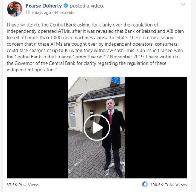 pearse doherty fb