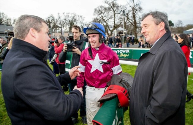 gordon-elliott-jack-kennedy-and-eddie-oleary-celebrate-winning-the-paddy-power-steeplechase-with-roaring-bull