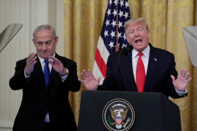trump netanyahu