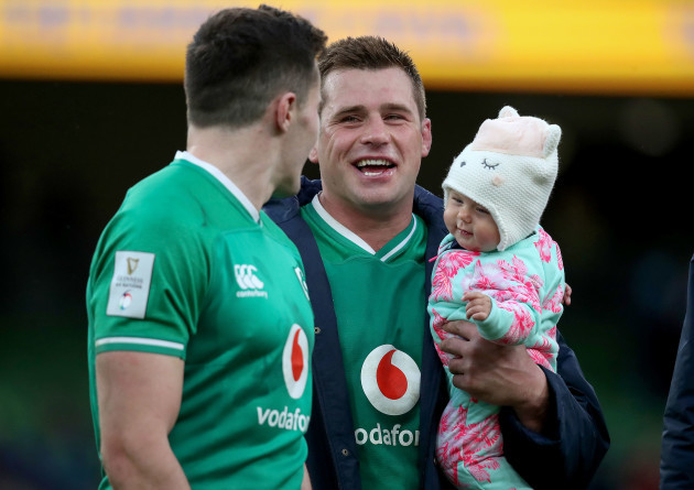 jacob-stockdale-with-cj-stander-and-his-daughter-everli-after-the-game