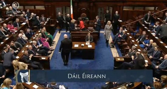 filling up dail