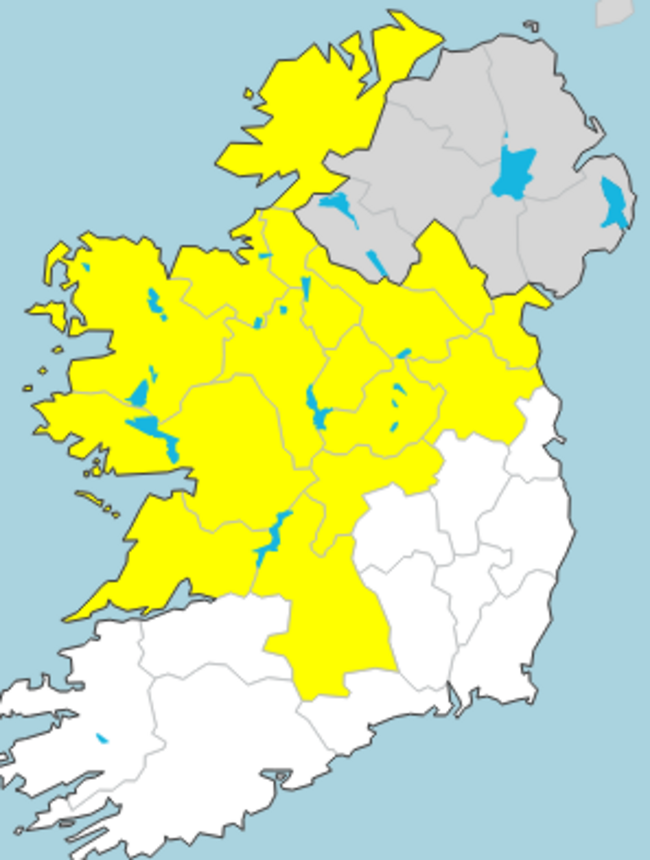 met eireann map