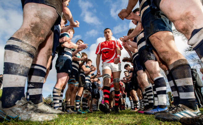 sligo-grammar-players-applaud-cbs-roscommon-players-after-the-game