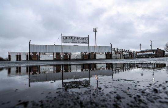 a-general-view-of-the-weather-conditions-at-healy-park