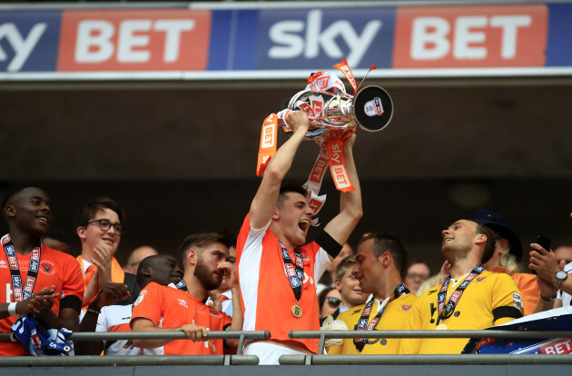 exeter-city-v-blackpool-sky-bet-league-two-play-off-final-wembley-stadium