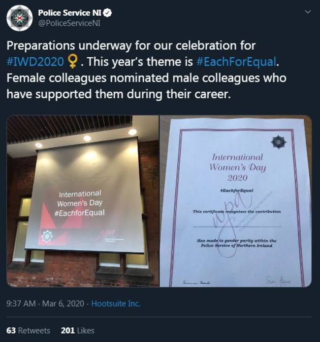 PSNI IWD