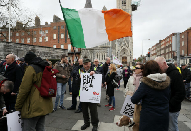 march-calling-for-change-of-government-in-dublin