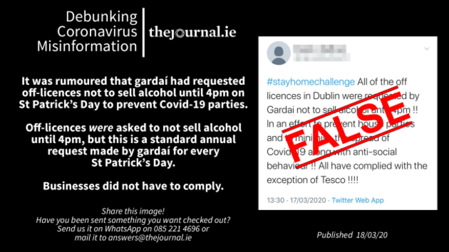 Misinfo Graphic Off License Version 5