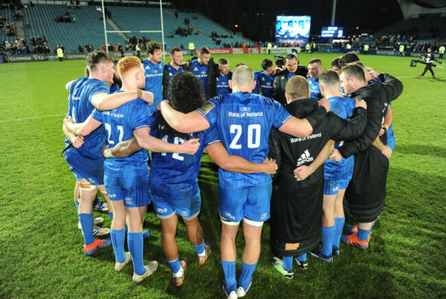 leinster-players-gather-for-a-huddle-after-the-game