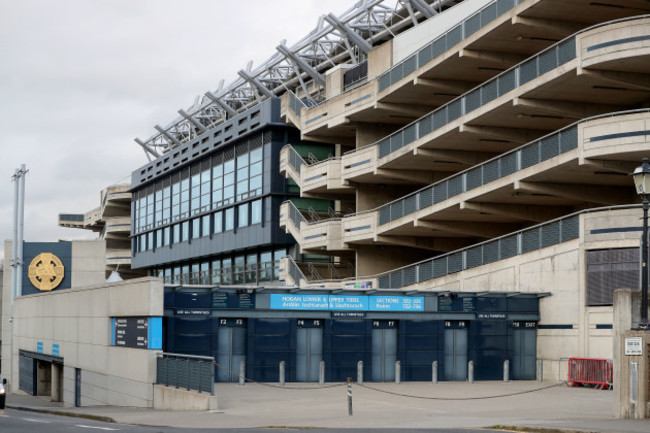 a-view-of-croke-park-as-the-venue-was-announced-as-a-drive-thru-test-centre-fo-the-ongoing-coronavirus-pandemic