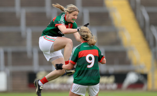 cora-staunton-celebrates-with-fiona-mchale-at-the-end-of-the-game