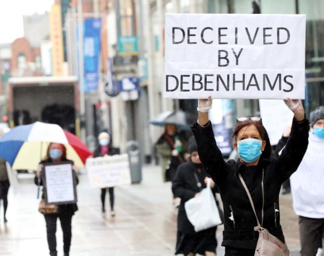 008 Debenhams Protest