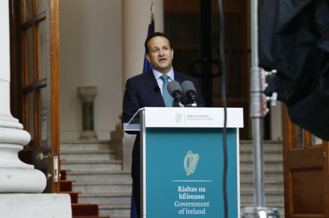 1645 NO FEE Taoiseach Covid 19