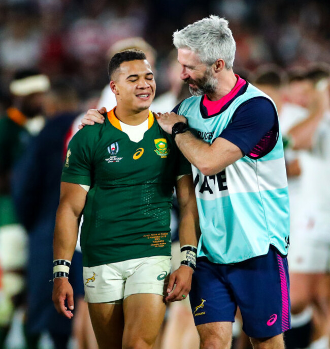 aled-walters-with-cheslin-kolbe-after-the-game