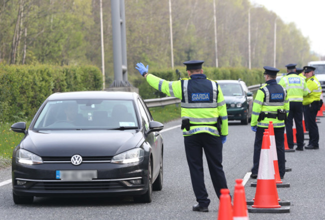 015 Garda Checkpoint