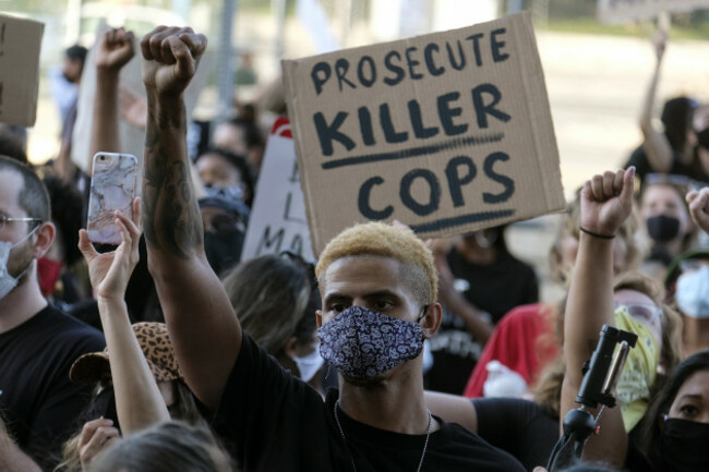 minneapolis-police-death-los-angeles-protest