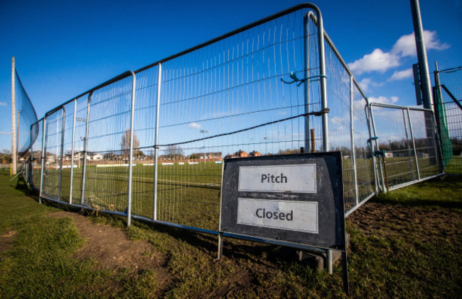 a-view-of-st-vincents-gaa-club-as-the-coronavirus-brings-a-stop-to-all-irish-sport-until-at-least-march-29th