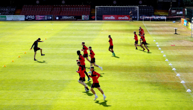 a-view-of-bohemians-training