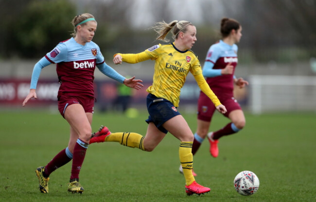 west-ham-united-v-arsenal-womens-fa-cup-fourth-round-rush-green-stadium