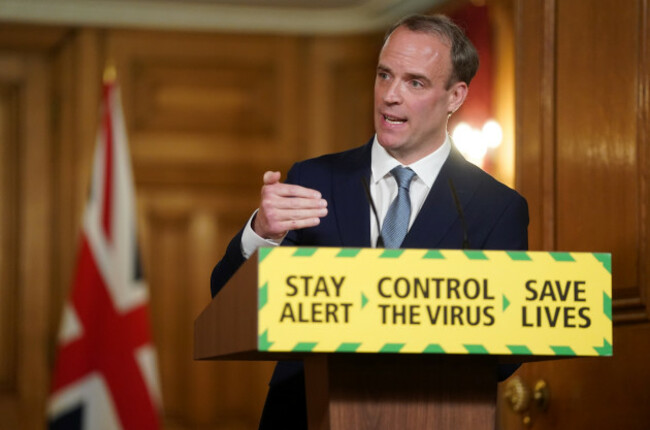 uk-foreign-secretary-dominic-raab-presser-in-london