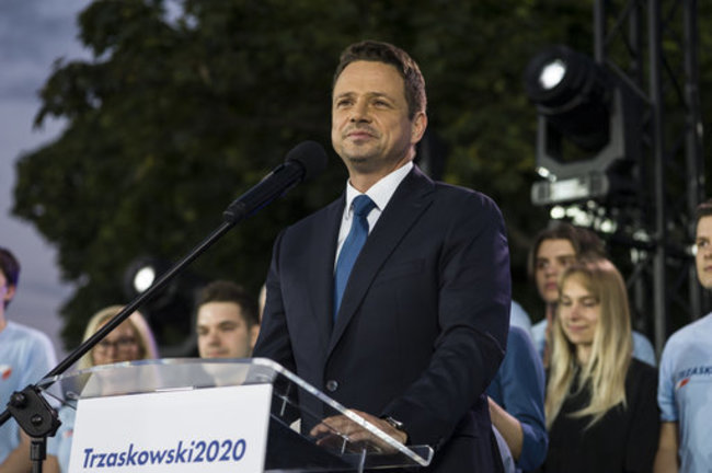 rafal-trzaskowskis-election-night-in-warsaw-poland-12-jul-2020