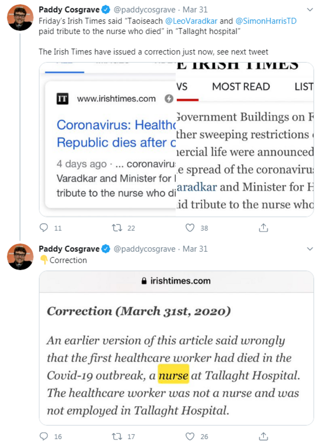 Cosgrave Nurses Irish Times CorrectionPNG