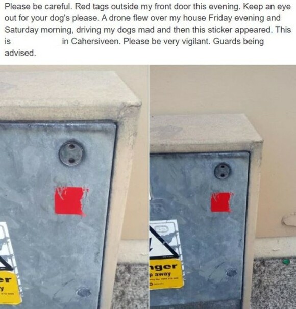 Factcheck Are Dognappers Marking Targets With Stickers On Esb Pillars