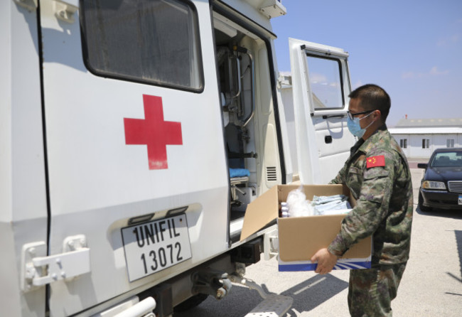 lebanon-beirut-chinese-peacekeeping-forces-medical-aid