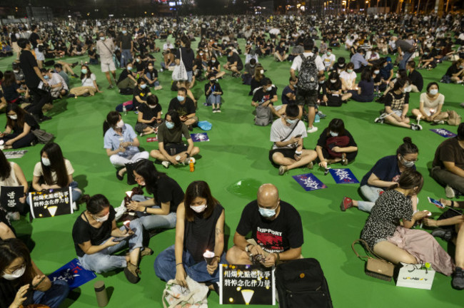 politic-turmoil-in-hong-kong-china-4-jun-2020