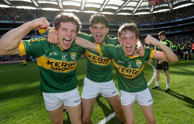 tomas-ose-cormac-coffey-and-matthew-flaherty-celebrate-after-the-game