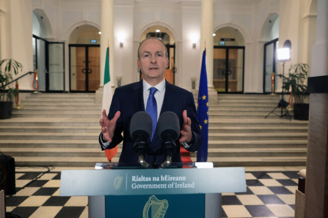 TAOISEACH ADDRESS NATION JB4