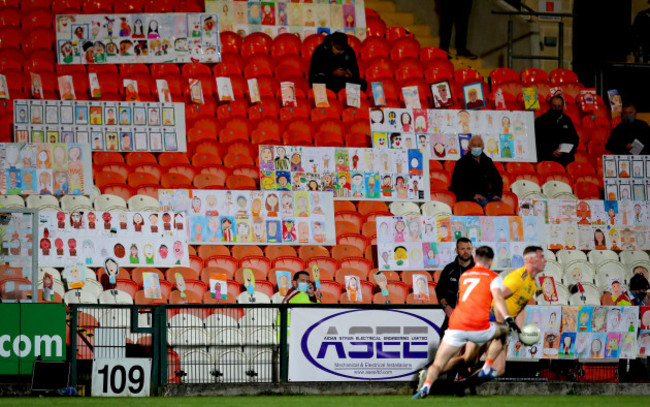 self-portraits-from-over-3000-primary-school-children-across-armagh-in-the-stands