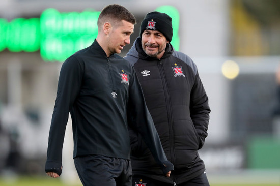 filippo-giovagnoli-with-patrick-mceleney-before-the-game