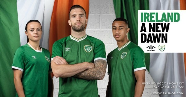 ireland soccer shirt