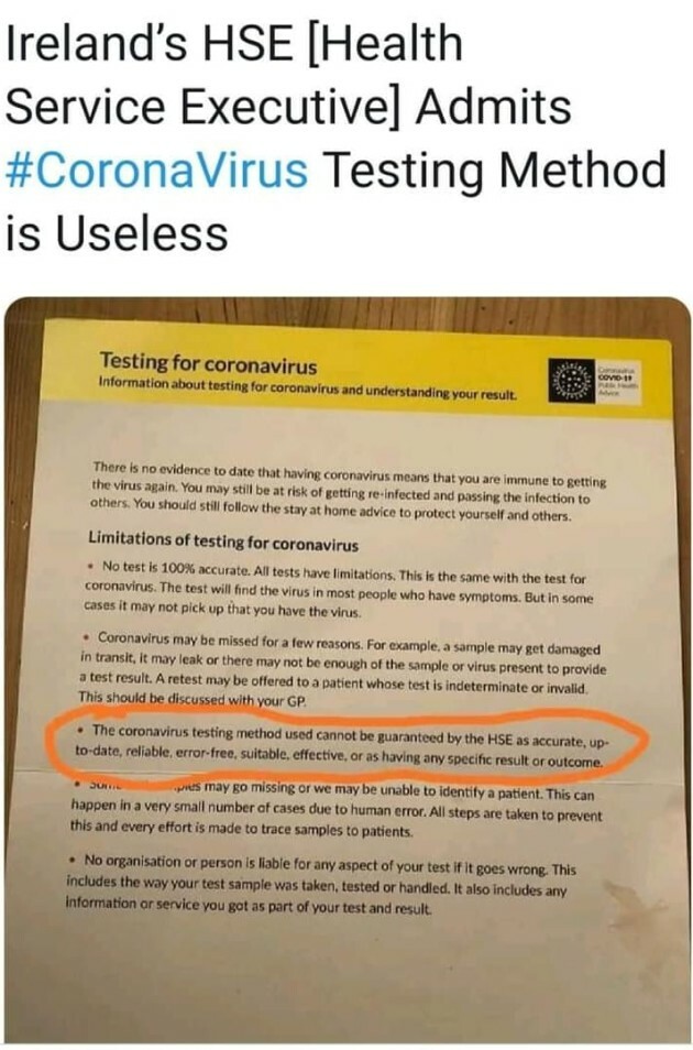 Debunked No The Hse Hasn T Said Its Coronavirus Testing Method Is Useless