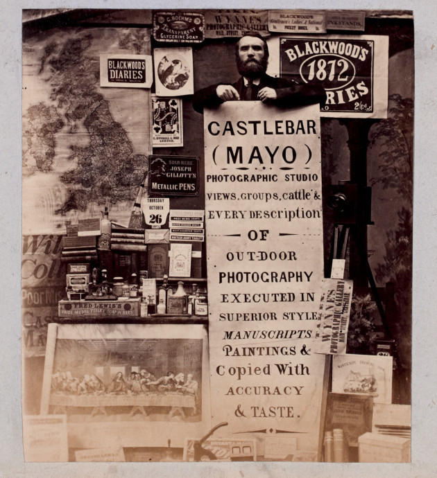 10. vtls000227327 - Mr Wynne advertising his Photographic Studio, Castlebar