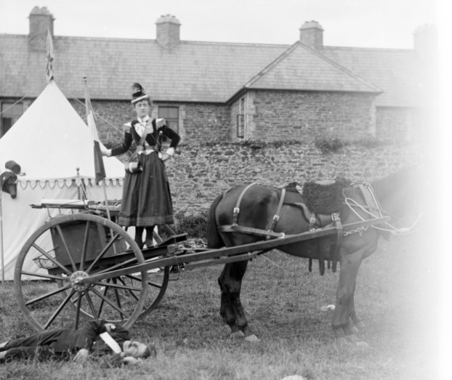 14. P_WP_0599 - Miss Bay Farrell - known to go out _without her gloves_, circa 1894