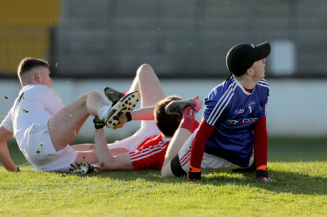 dylan-cassidy-looks-on-as-fionn-ogiollain-of-kildare-scores-a-goal