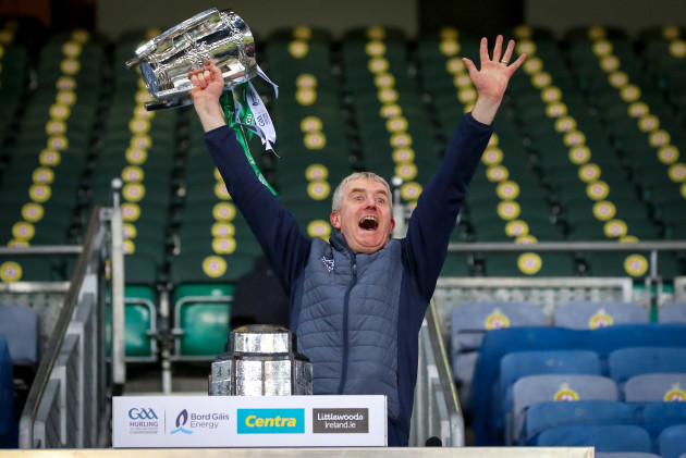 john-kiely-celebrates-with-the-liam-mccarthy-cup