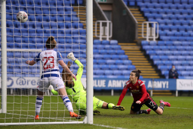 reading-v-manchester-united-fa-womens-super-league-madejski-stadium